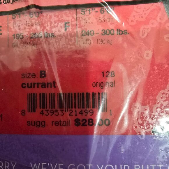 SPANX Tight-End Tights Size A, B Currant 128 original bodyshaping NEW - Picture 4 of 4